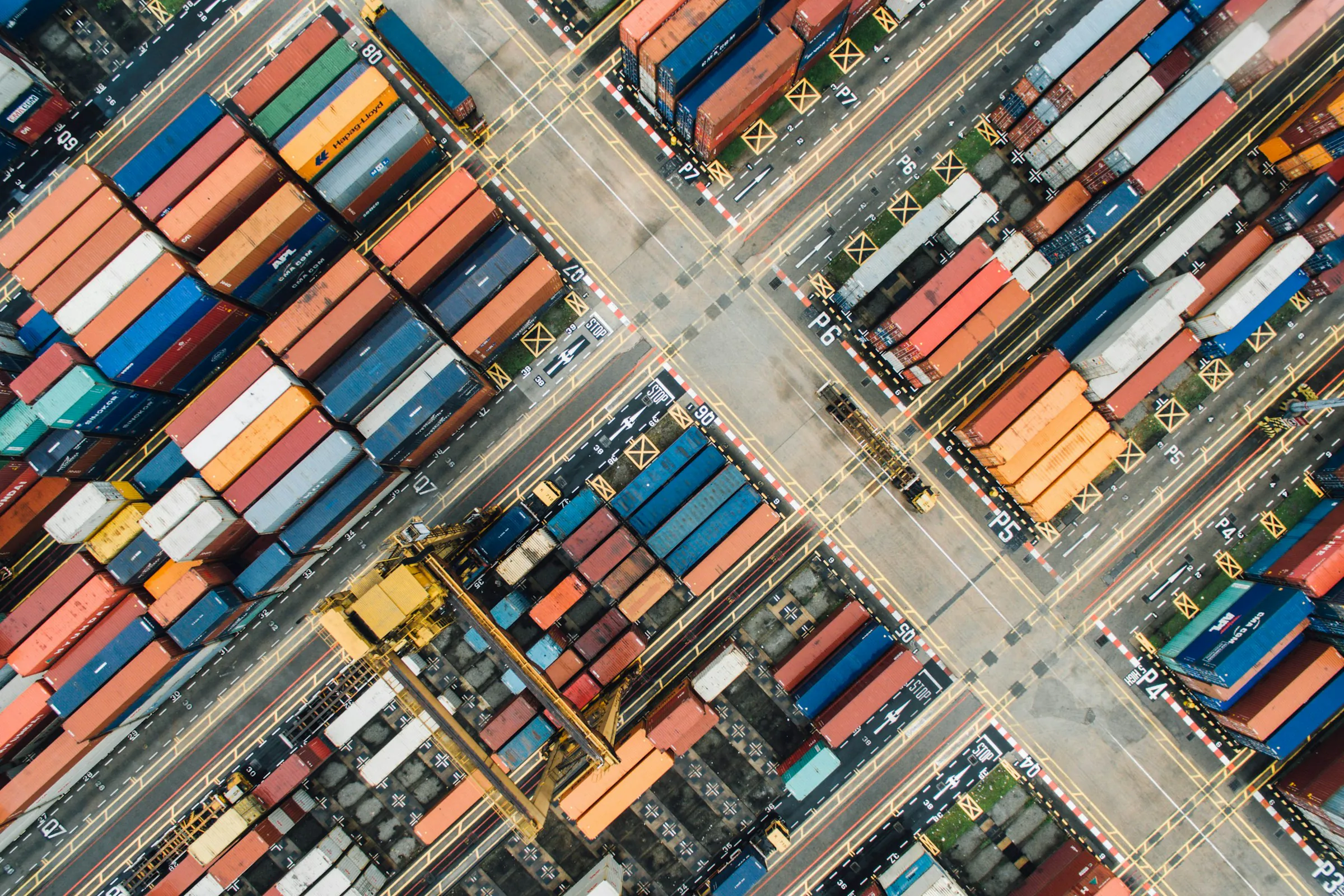 International port connecting suppliers with destination markets